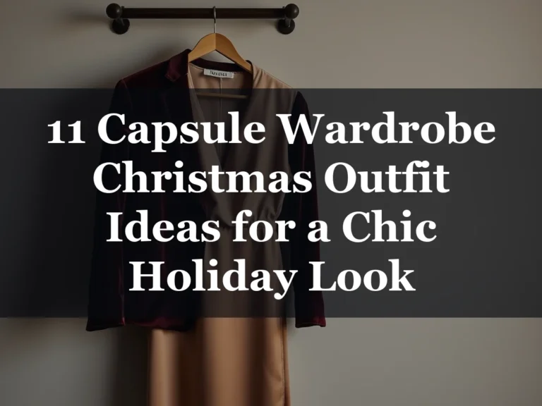 11 Capsule Wardrobe Christmas Outfit Ideas for a Chic Holiday Look - capsule wardrobe christmas outfit ideas