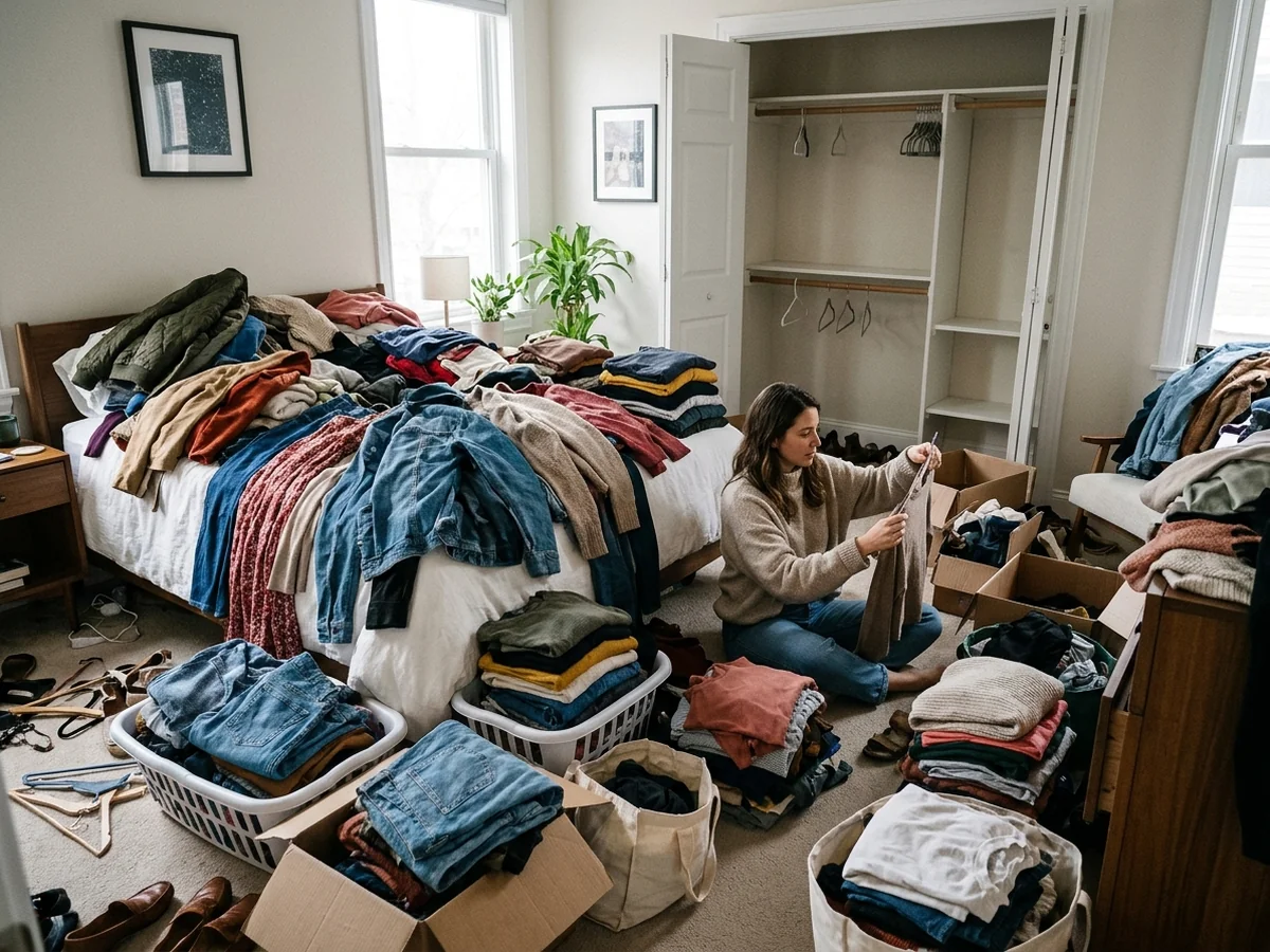 Step-by-Step Closet Audit and Purge Strategy - capsule wardrobe ideas