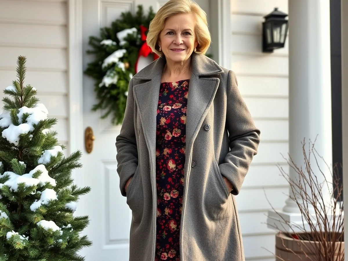 Balancing Outdoor Warmth with Indoor Elegance - christmas outfits for ladies over 50