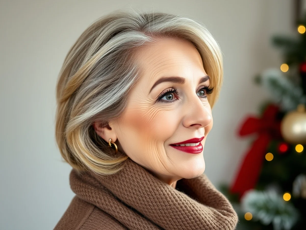 Hair and Makeup Pairings for a Polished Holiday Aesthetic - christmas outfits for ladies over 50
