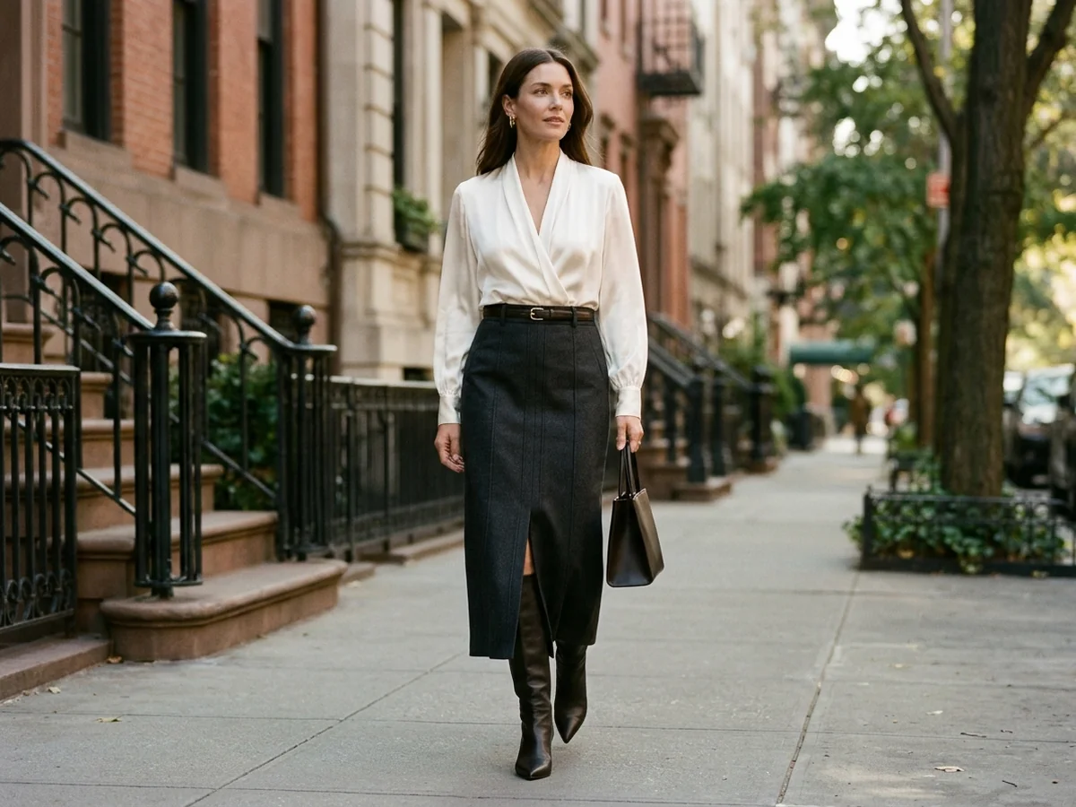 Celebrity-Inspired Lengthening Outfit Formulas - outfits to look taller and slimmer