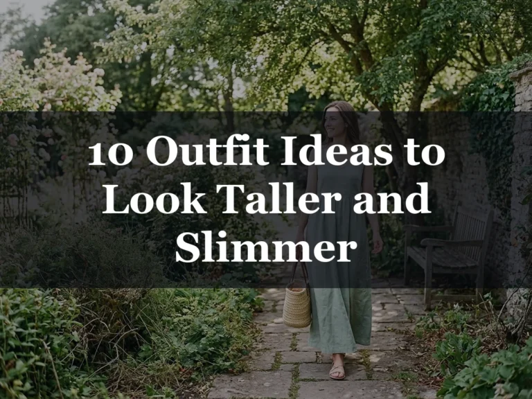 10 Outfit Ideas to Look Taller and Slimmer - outfits to look taller and slimmer