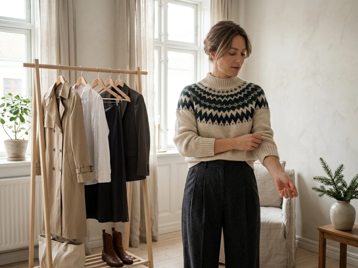 Capsule Wardrobe Holiday Sweater Looks - outfits with an ugly christmas sweater