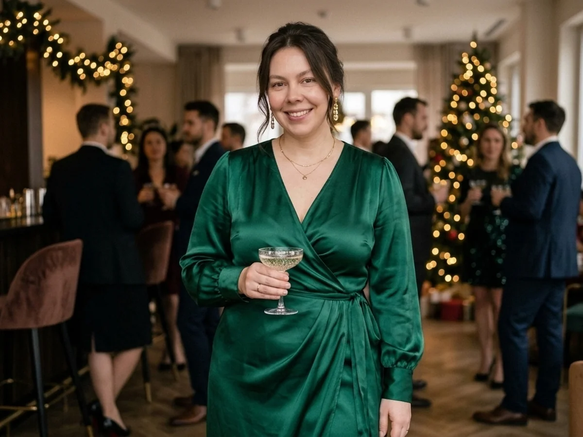 Curvy Cocktail Dress Ideas - plus size christmas outfit ideas