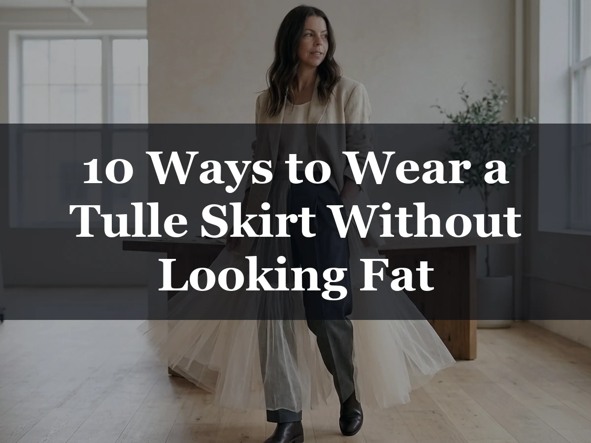 10 Ways to Wear a Tulle Skirt Without Looking Fat - tulle skirt outfit