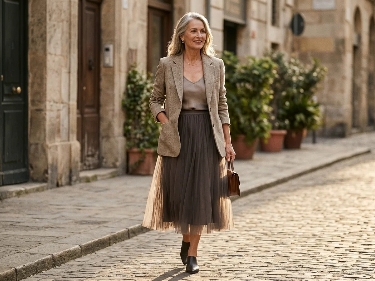 Styling Tulle Skirts for Women Over 50 - tulle skirt outfit